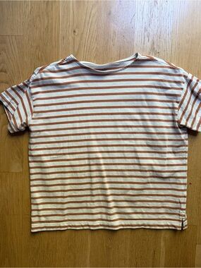 Muji   cotton terry  sailor tee